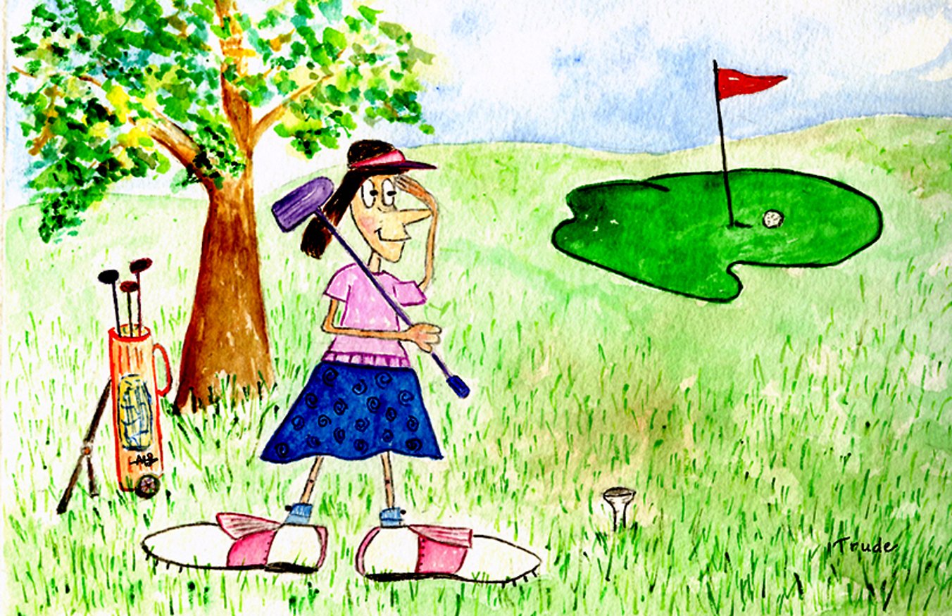 Golf Lady